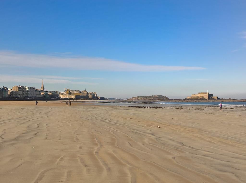 Studio Le Sillon Malouin Vue Mer Saint-Malo Dış mekan fotoğraf